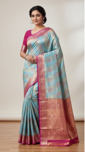 retro-fashions-womens-roobakala-kanchipuram-bridal-silk-with-contrast-border-pallu